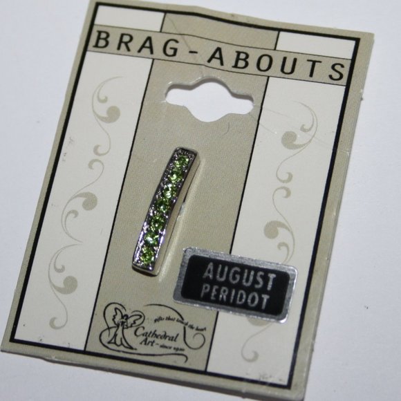 Brag abouts Silver Pendant NWT August